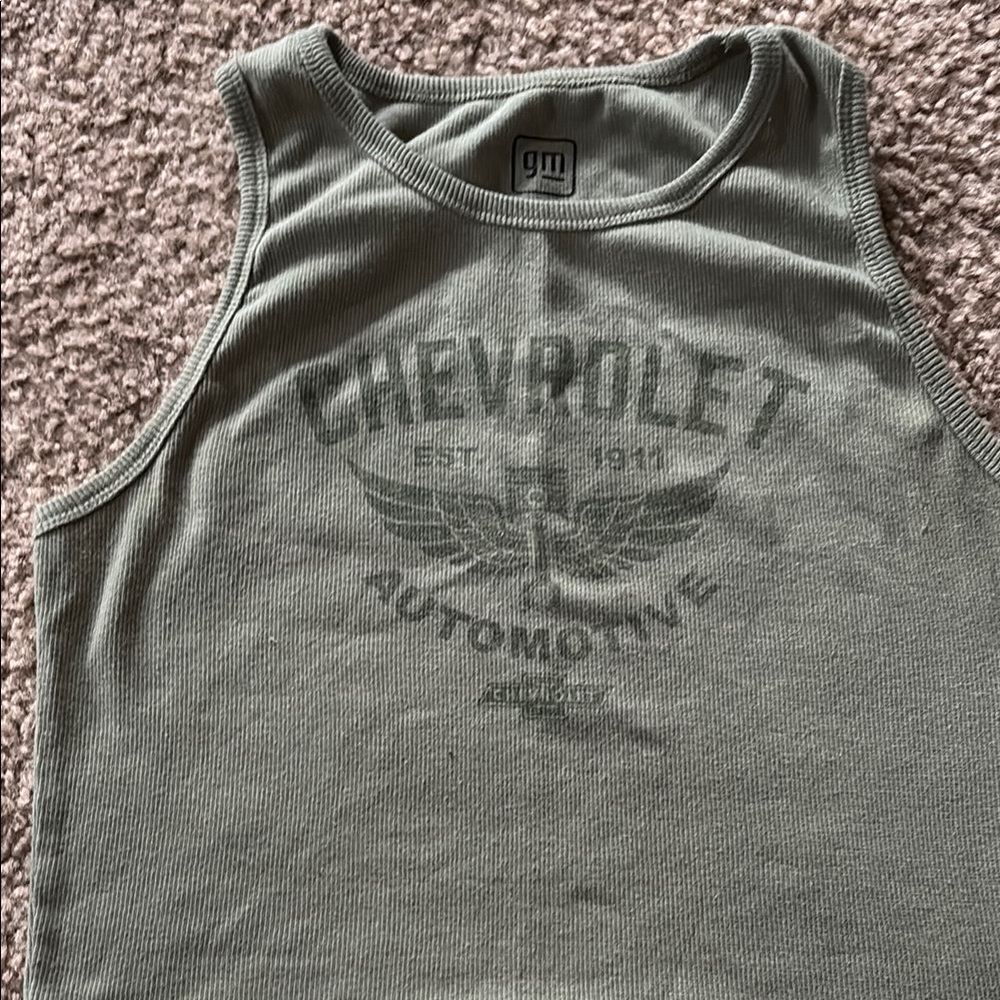 Chevrolet Green Tank Top